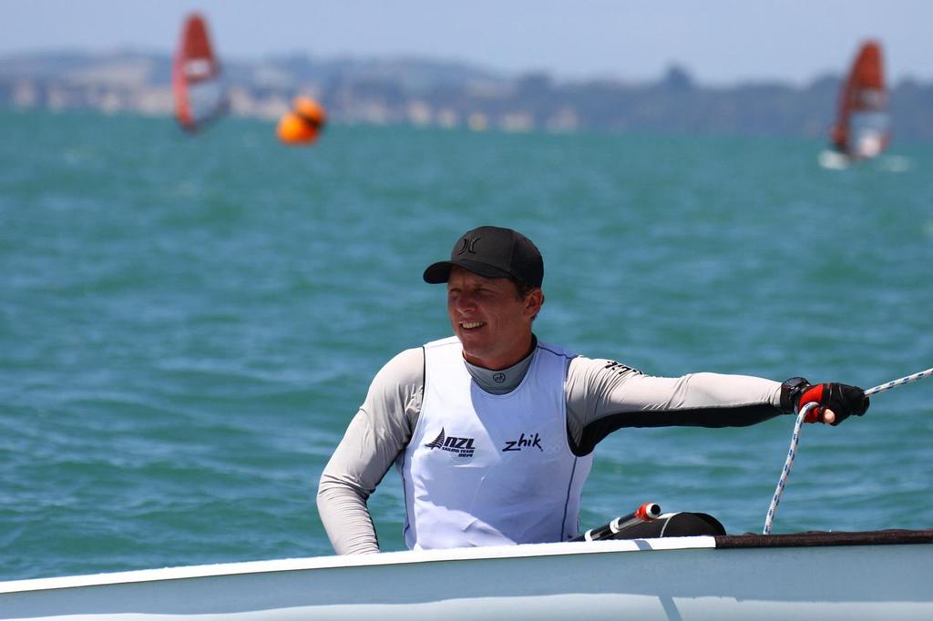 Sail Auckland 2014 - Day 3 - Finn Andrew Murdoch © Richard Gladwell www.photosport.co.nz